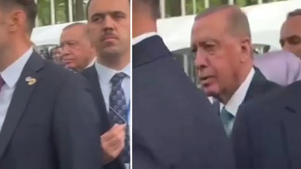ABD polisi, Trump’ın konvoyu geçeceği için Erdoğan ve ekibini cadde ortasında bekletti