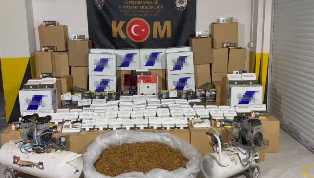 eskisehirde 315 kilogram kacak tutun ele gecirildi Vi13Kh34