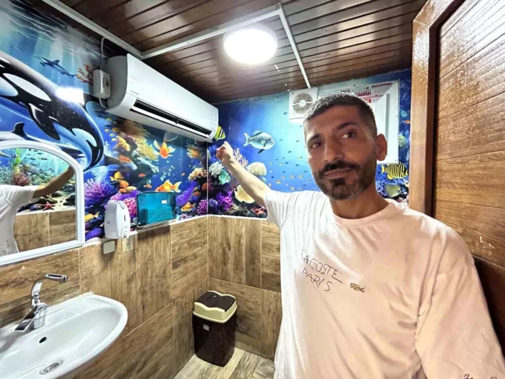 hatayda tuvalette klima donemi tTmLhTmM