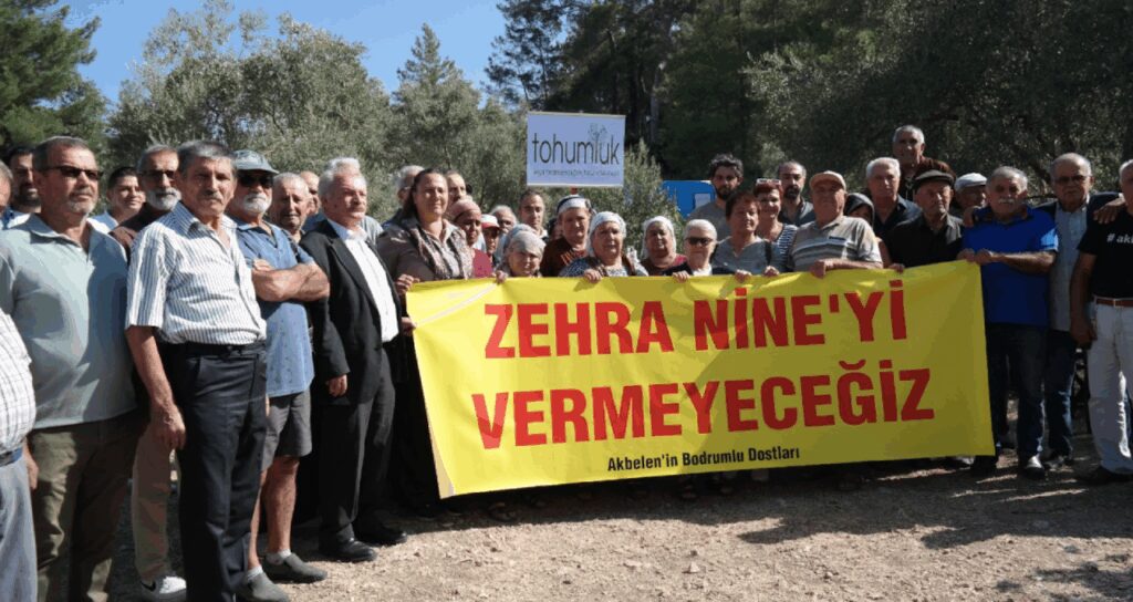 Muğla mitinginde tarihi Zehra nine ve zeytin ile yazdılar, İmamoğlu’nun mesajı duygulandırdı