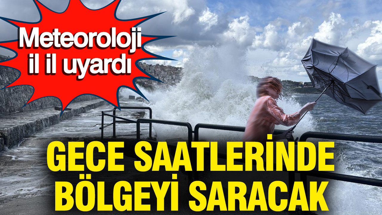 Meteoroloji’den Kritik Uyarılar: Gece Saatlerinde Şiddetli Yağışlar Bekleniyor