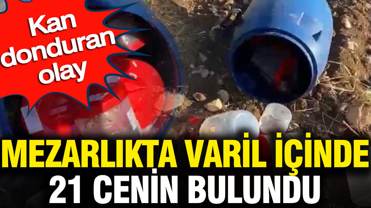 Şanlıurfa Mezarlığında Dehşet Verici Bulgu: Varilde 21 Cenin